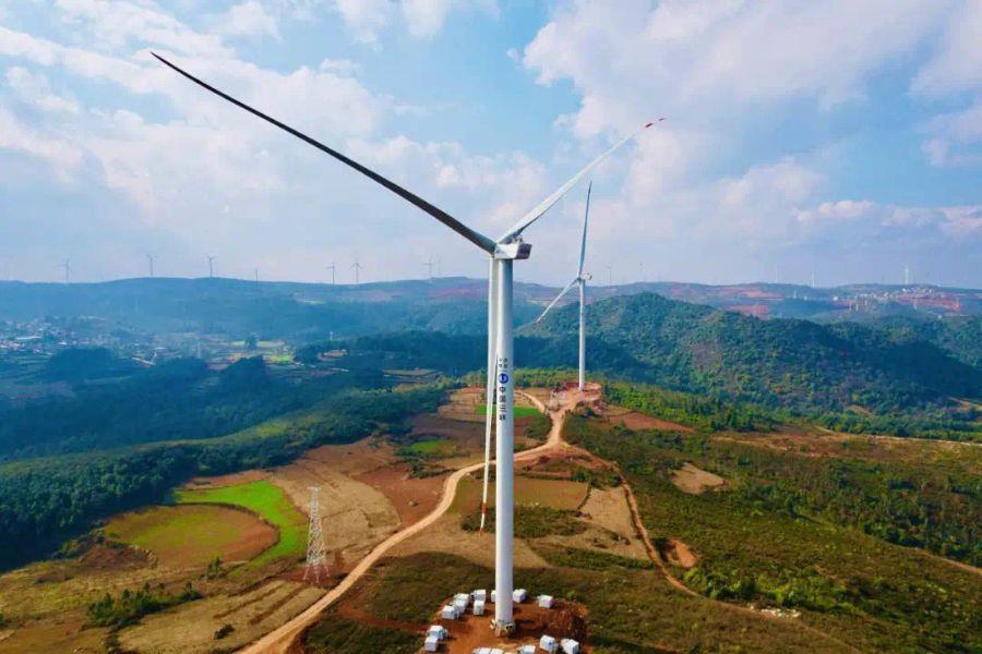 云南彌勒西55萬千瓦風(fēng)電場